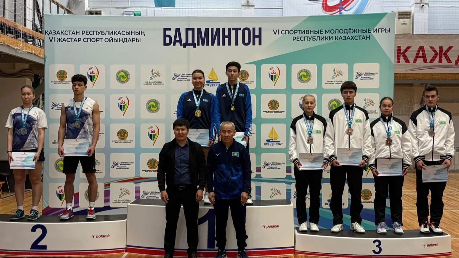Как прошли VI летние молодежные спортивные игры по бадминтону фото на taspanews.kz от 13 мая 2025 14:04