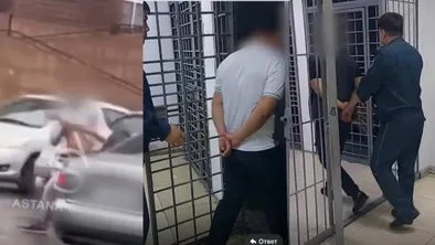 Драка на дороге в Астане: водителей посадили на 15 суток