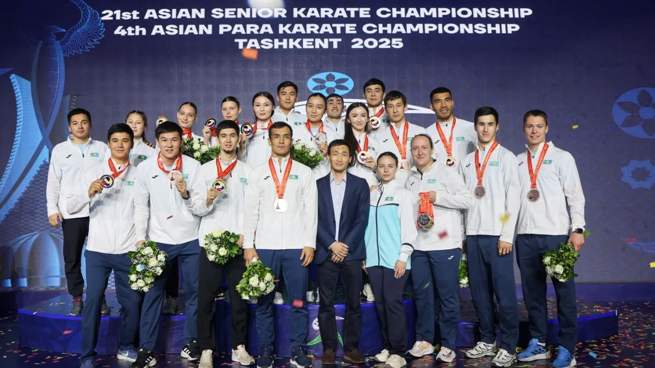 Казахстанские каратисты заняли первое командное место на Чемпионате Азии фото на taspanews.kz от 26 мая 2025 08:00