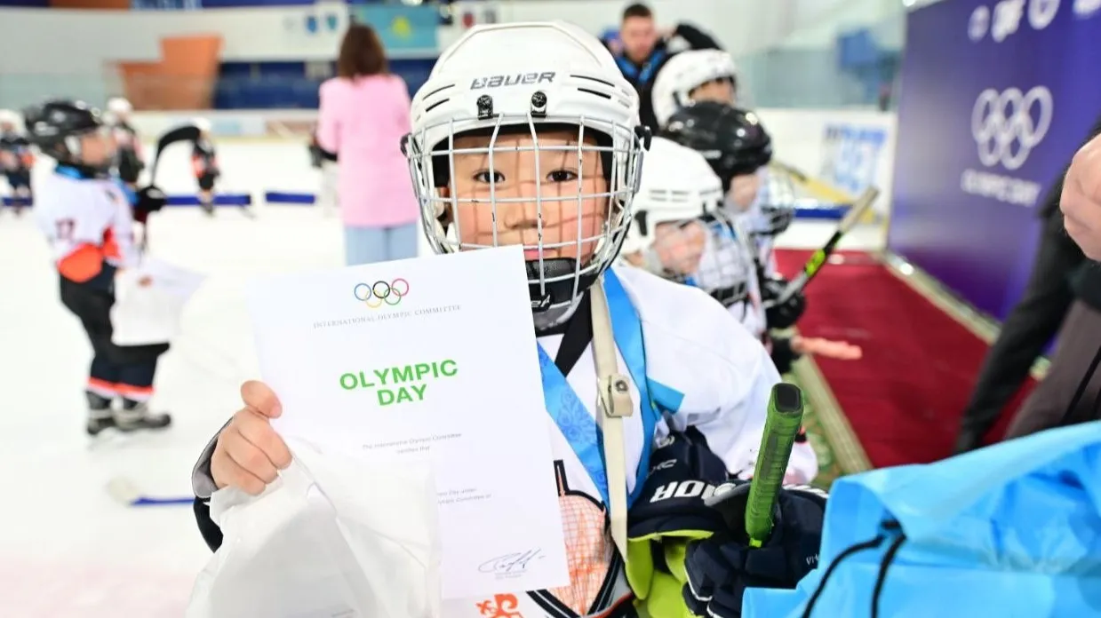 Олимпийский день в Астане отпраздновали турниром по детскому хоккею фото на taspanews.kz от 26 мая 2025 16:56