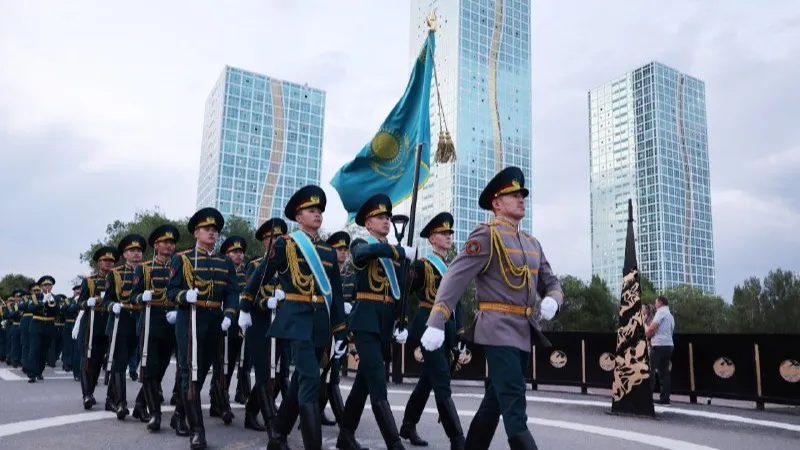 ҚР Ұлттық ұланы фото на taspanews.kz от 04 июня 2025 09:25