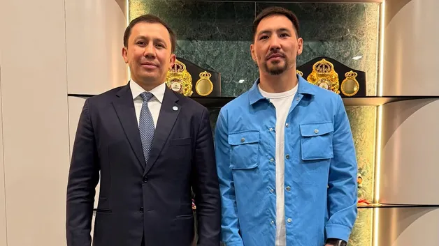 Геннадий Головкин и Жанибек Алимханулы