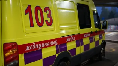 Скорая насмерть сбила пешехода под Конаевом (ВИДЕО)