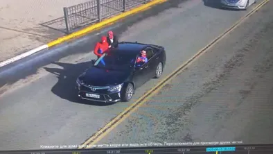 «Герои Marvel» нарушили ПДД в Казахстане