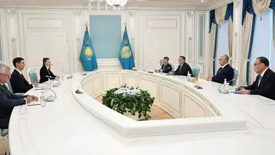 Токаев принял министра иностранных дел Молдовы