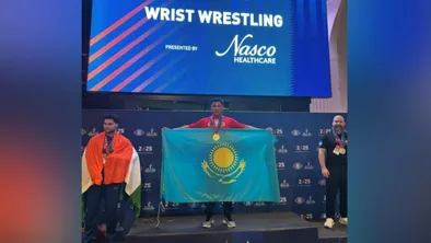 Полицейский из Казахстана — чемпион мира по армрестлингу среди силовиков