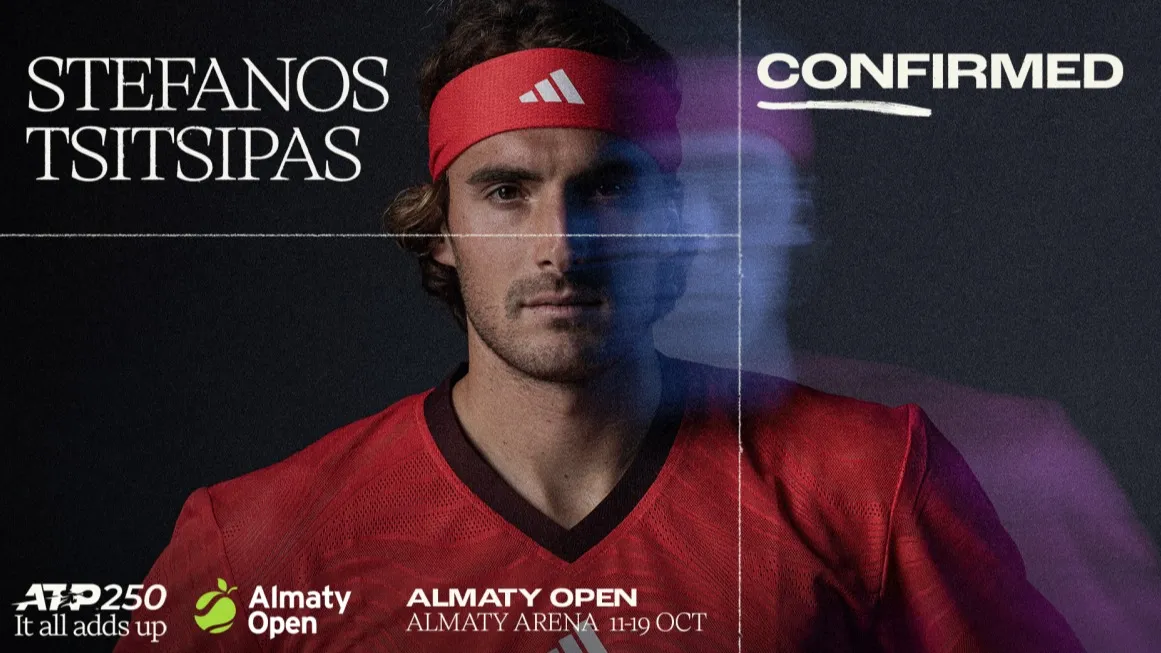 Греческая звезда едет в Алматы: Циципас подтвердил участие в ATP 250 Almaty Open Греческая звезда едет в Алматы: Циципас подтвердил участие в ATP 250 Almaty Open фото на taspanews.kz от 10 июля 2025 16:01