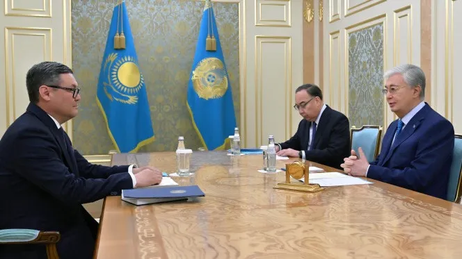 Токаев принял спецпредседателя по Афганистану фото на taspanews.kz от 16 июля 2025 11:24