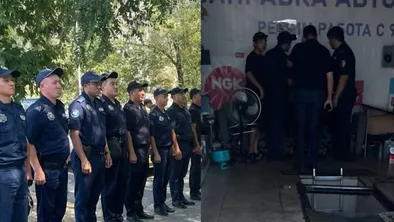 В Алматы в "Кар Сити" задержали 39 человек