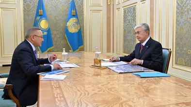 Токаев заслушал отчет о развитии Жетысуского региона