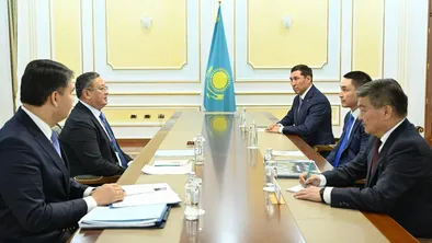 Мурат Нуртлеу в Астане встретился с главой Harvest Group