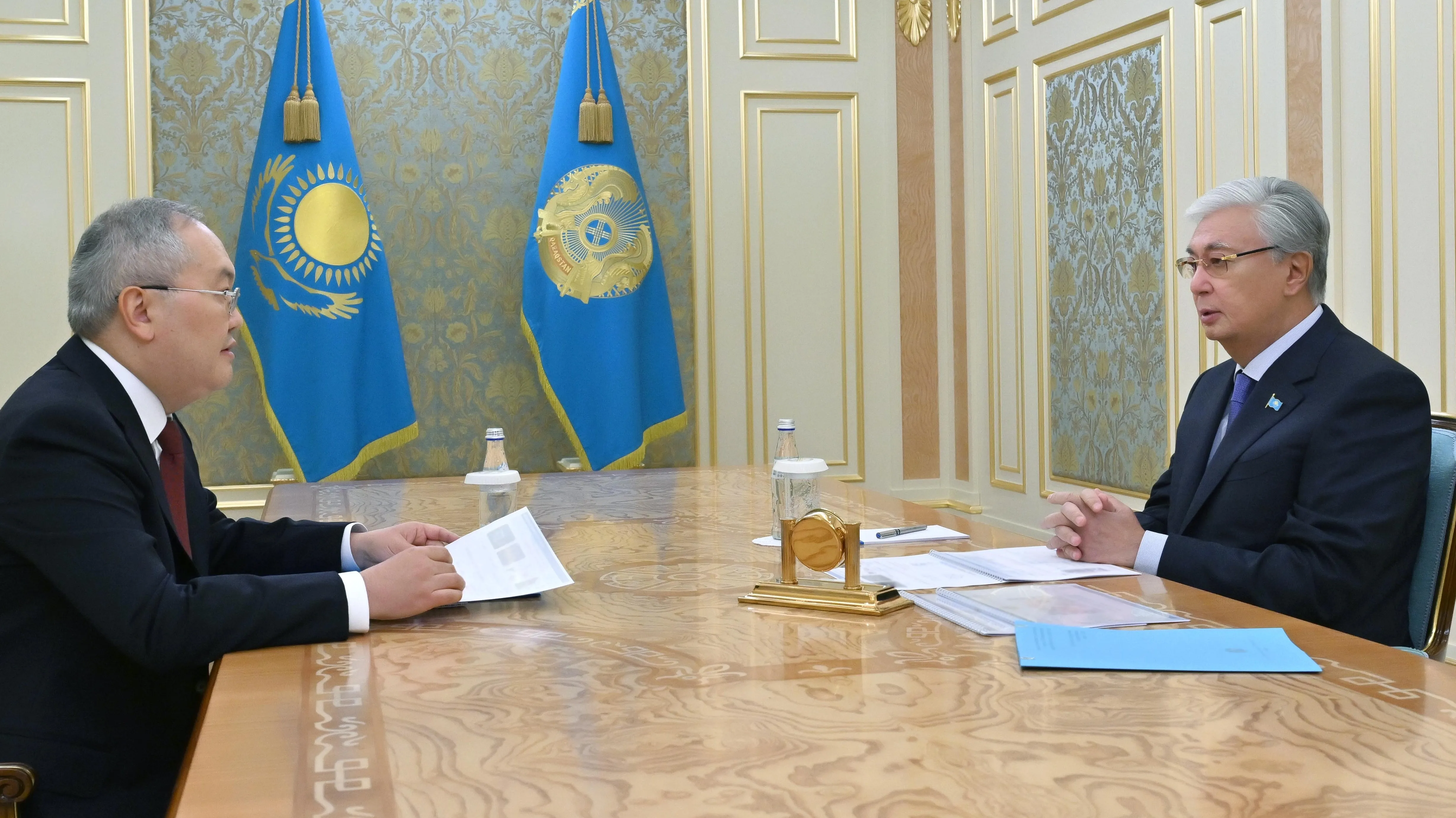 Токаев принял главу АФМ Токаев принял главу АФМ фото на taspanews.kz от 09 сентября 2025 15:53