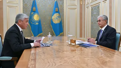 Глава Государства заслушал отчет акима Карагандинской области