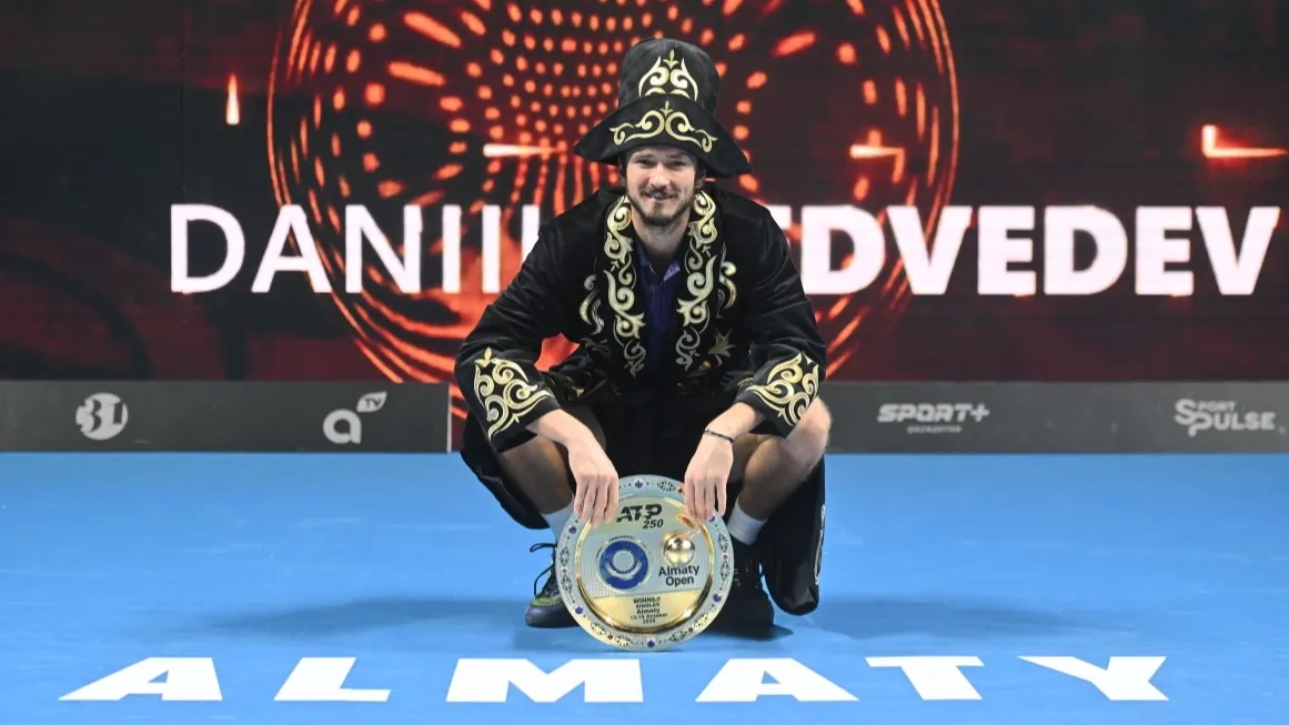 Даниил Медведев выиграл Almaty Open: первый трофей за полтора года фото на taspanews.kz от 20 октября 2025 09:23