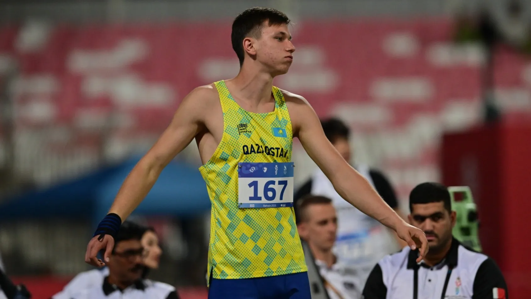 Максим Сажнев установил рекорд юношеской Азиады и принес Казахстану золото фото на taspanews.kz от 28 октября 2025 14:17