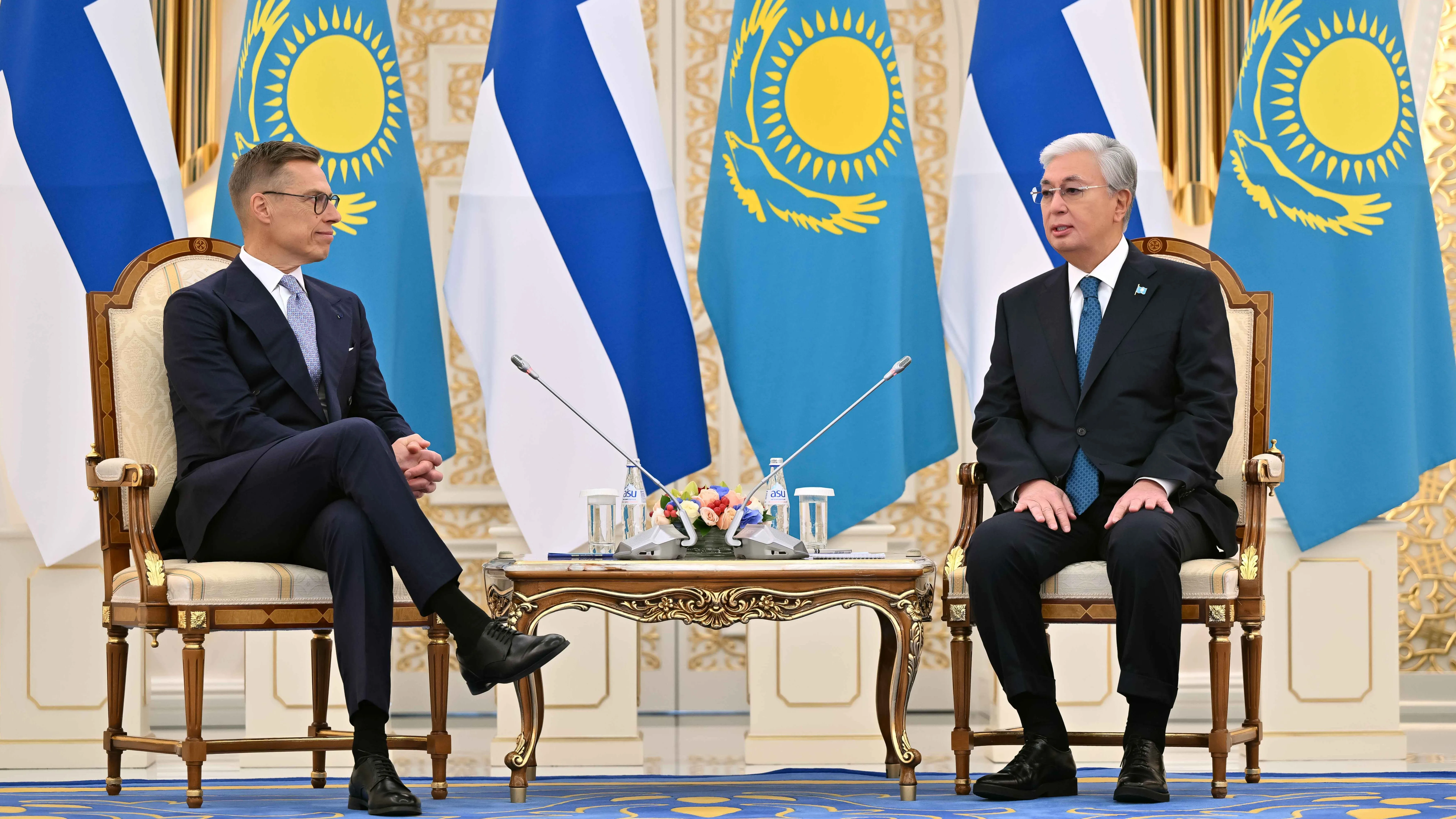 Токаев и Стубб сделали совместное заявление фото на taspanews.kz от 28 октября 2025 15:18