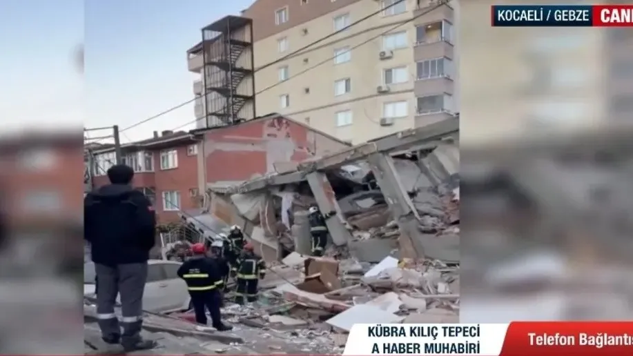 В пригороде Стамбула обрушилась многоэтажка В пригороде Стамбула обрушилась многоэтажка фото на taspanews.kz от 29 октября 2025 10:45