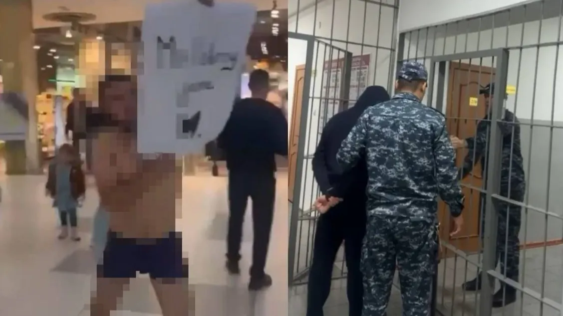 В Астане арестовали голого дебошира В Астане арестовали голого дебошира фото на taspanews.kz от 29 октября 2025 10:53