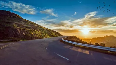 Иллюстративное фото Трасса до Коктала: работы завершились спустя три года