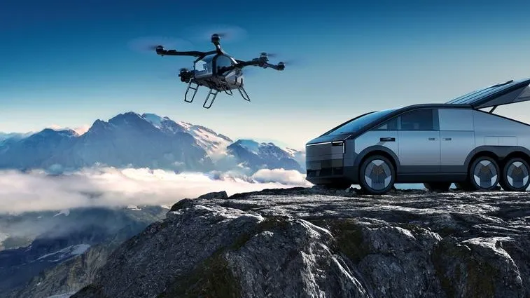 В Китае начали производить летающие автомобили фото на taspanews.kz от 04 ноября 2025 11:04