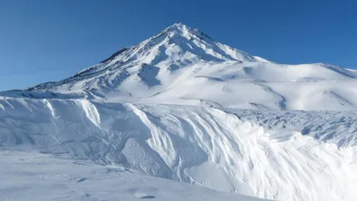 На Шымбулаке выпал снег