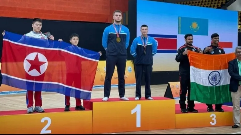 Чемпионат Азии по спортивной акробатике фото на taspanews.kz от 05 ноября 2025 12:11