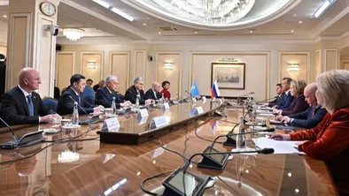 Токаев переговорил с председателем Совета Федерации РФ