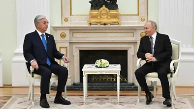 Начались переговоры Токаева и Путина