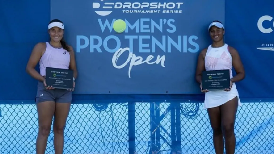 Соня Жиенбаева выиграла первый парный титул на ITF: как прошел решающий матч фото на taspanews.kz от 17 ноября 2025 13:45