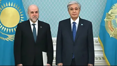 Токаев побеседовал с Верховным судьей Палестины