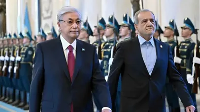 В Астану прибыл президент Ирана