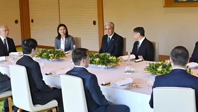 В Императорском дворце провели прием по случаю приезда Токаева