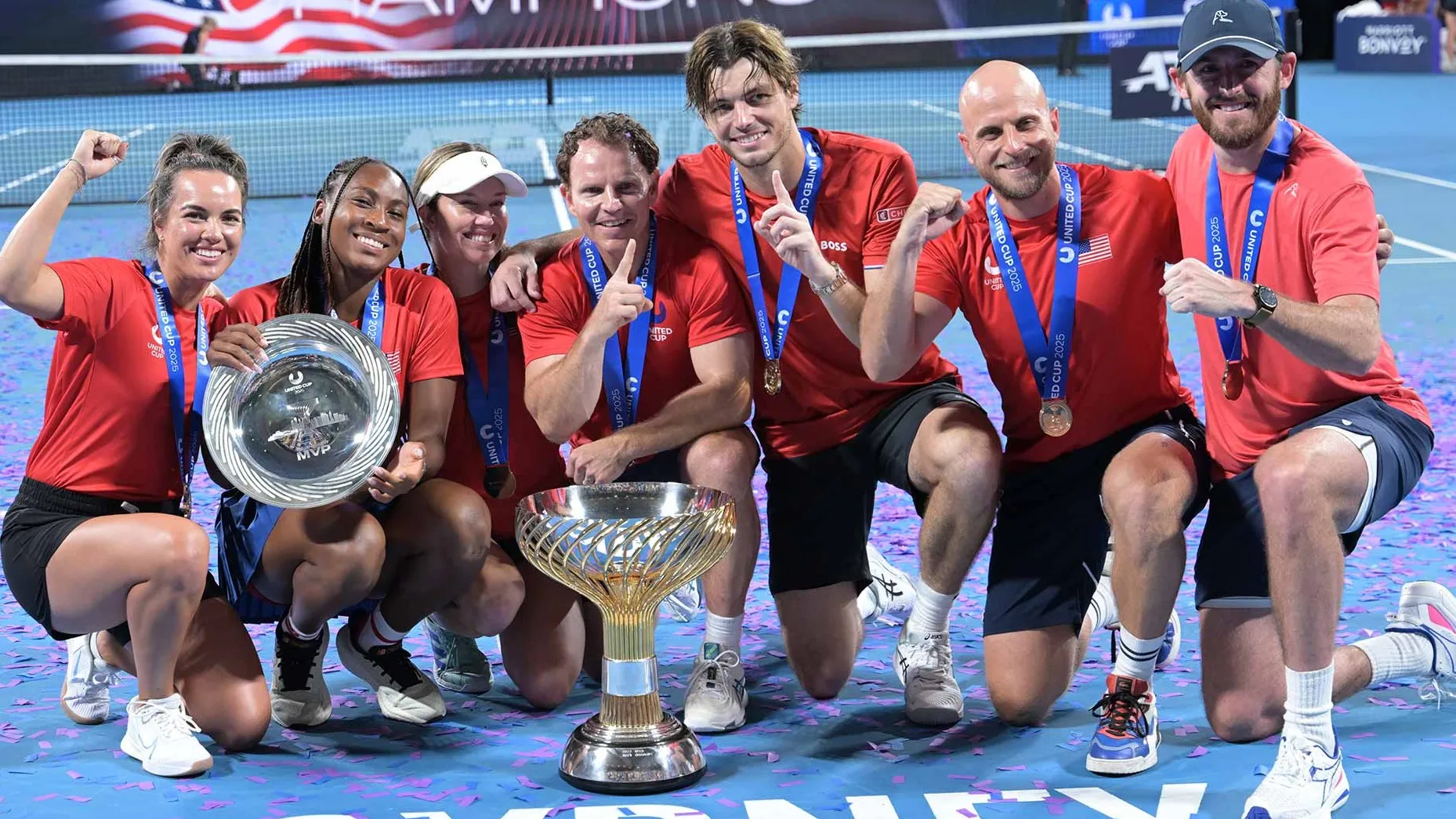  Теннисный сезон начнется 2 января: кто откроет United Cup 2026 фото на taspanews.kz от 31 декабря 2025 14:15