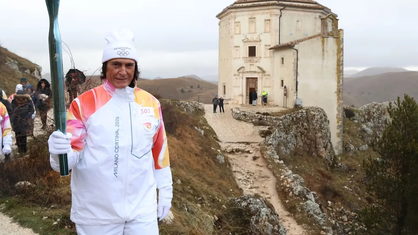 Олимпийский огонь Milano Cortina 2026 фото на taspanews.kz от 05 января 2026 16:22