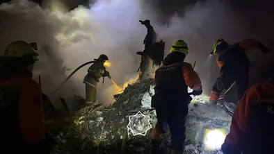В СКО в ходе пожара обрушился дом: погиб ребенок