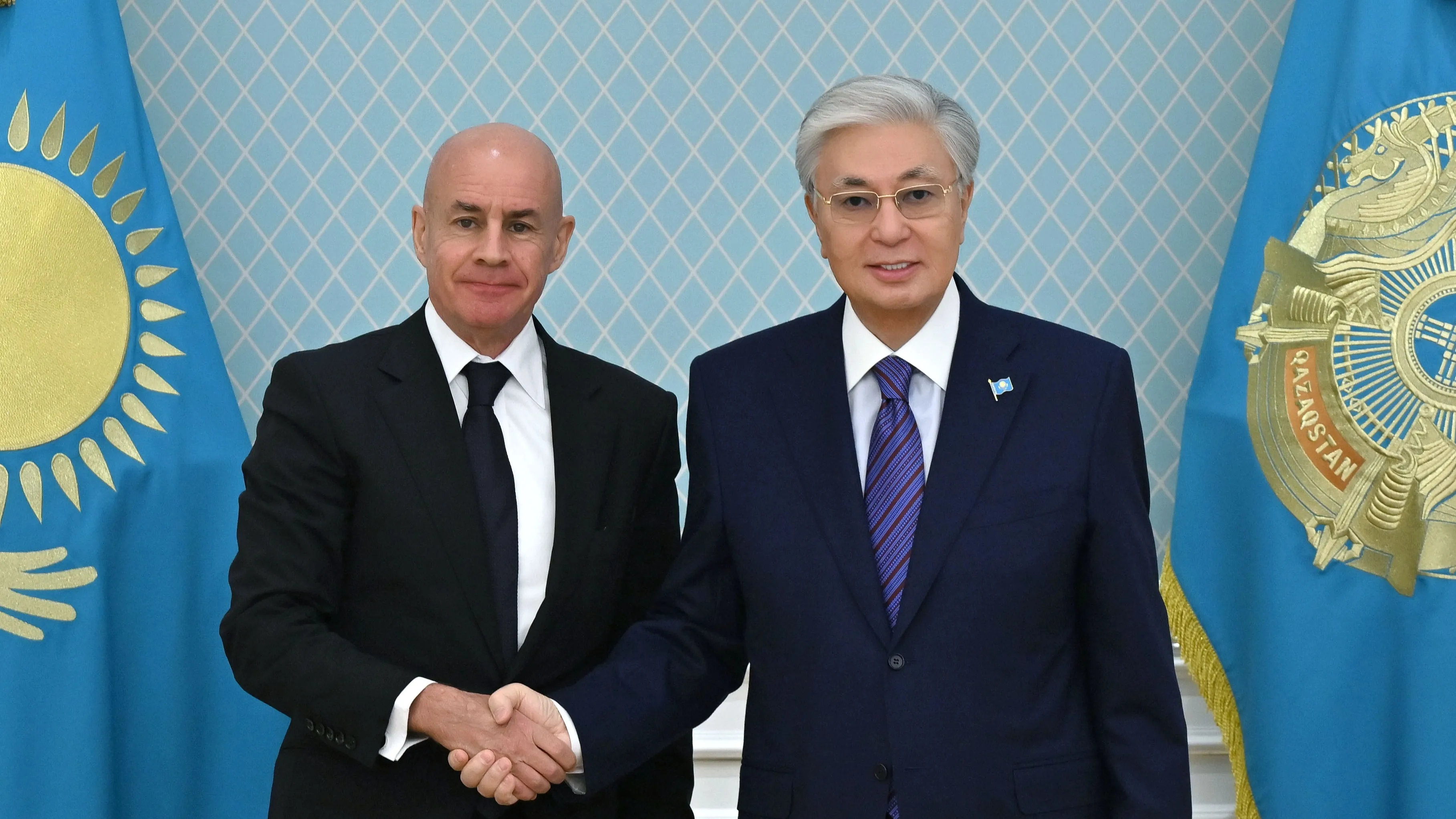 Глава Государства принял президента FIS фото на taspanews.kz от 15 января 2026 12:34