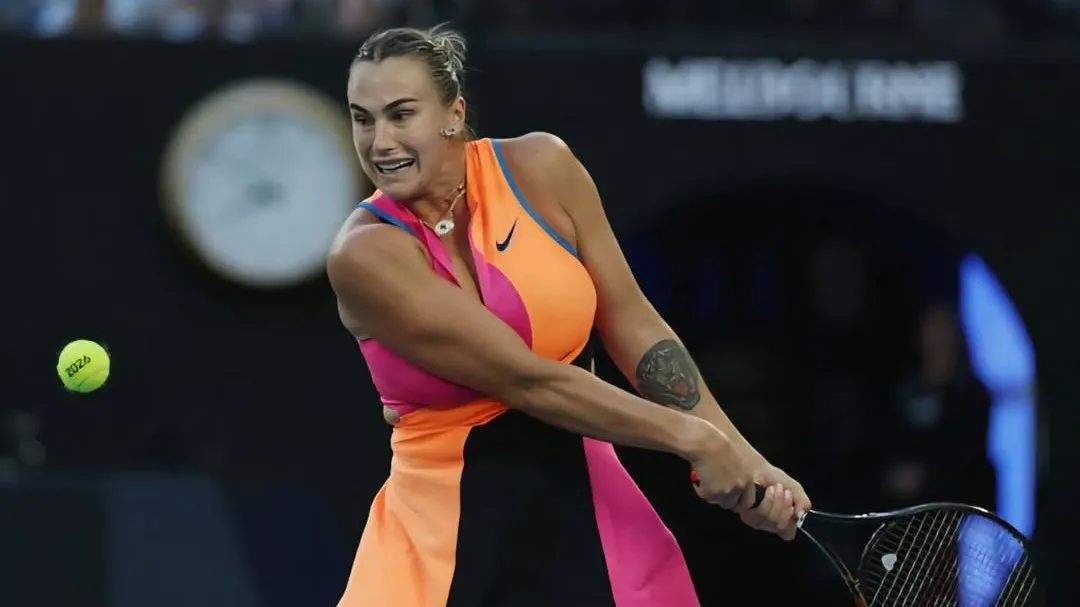 Арина Соболенко на корте Australian Open в Мельбурне фото на taspanews.kz от 23 января 2026 12:54