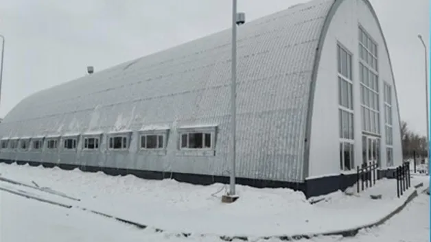 Спортивный модуль в селе Зайсанского района