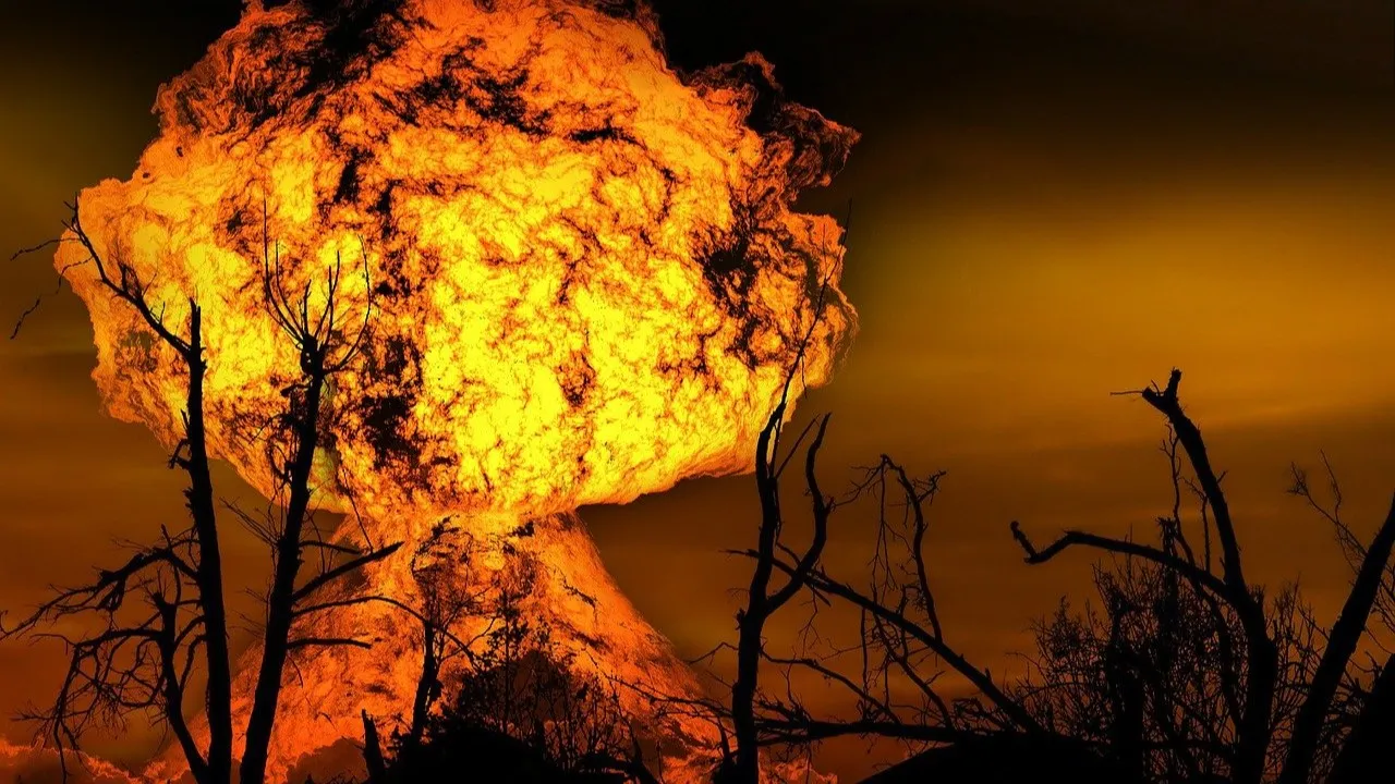 В Акмолинской области горел завод фото на taspanews.kz от 12 февраля 2026 08:28