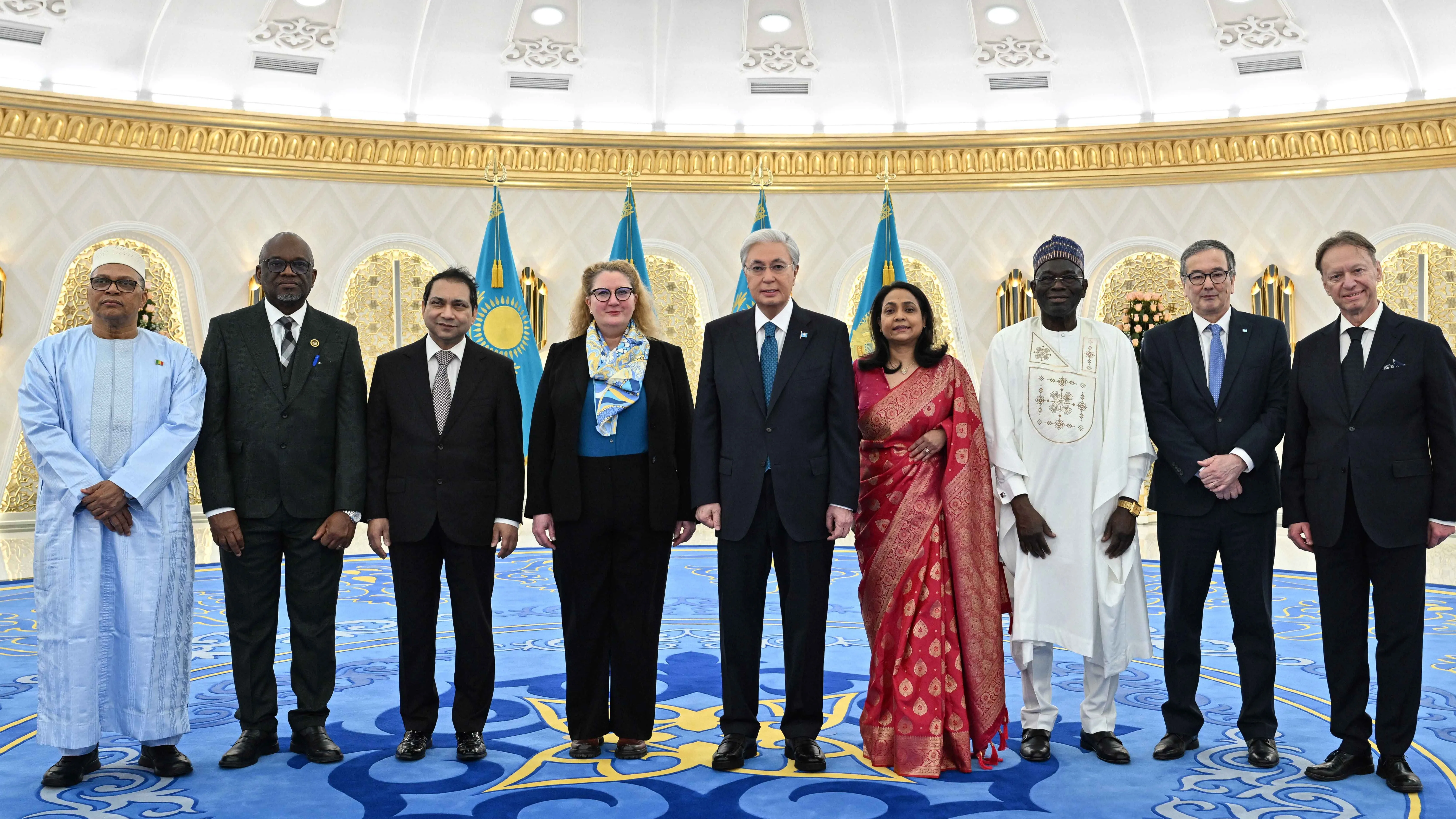 Глава Государства принял верительные грамоты от восьми послов фото на taspanews.kz от 04 марта 2026 14:32