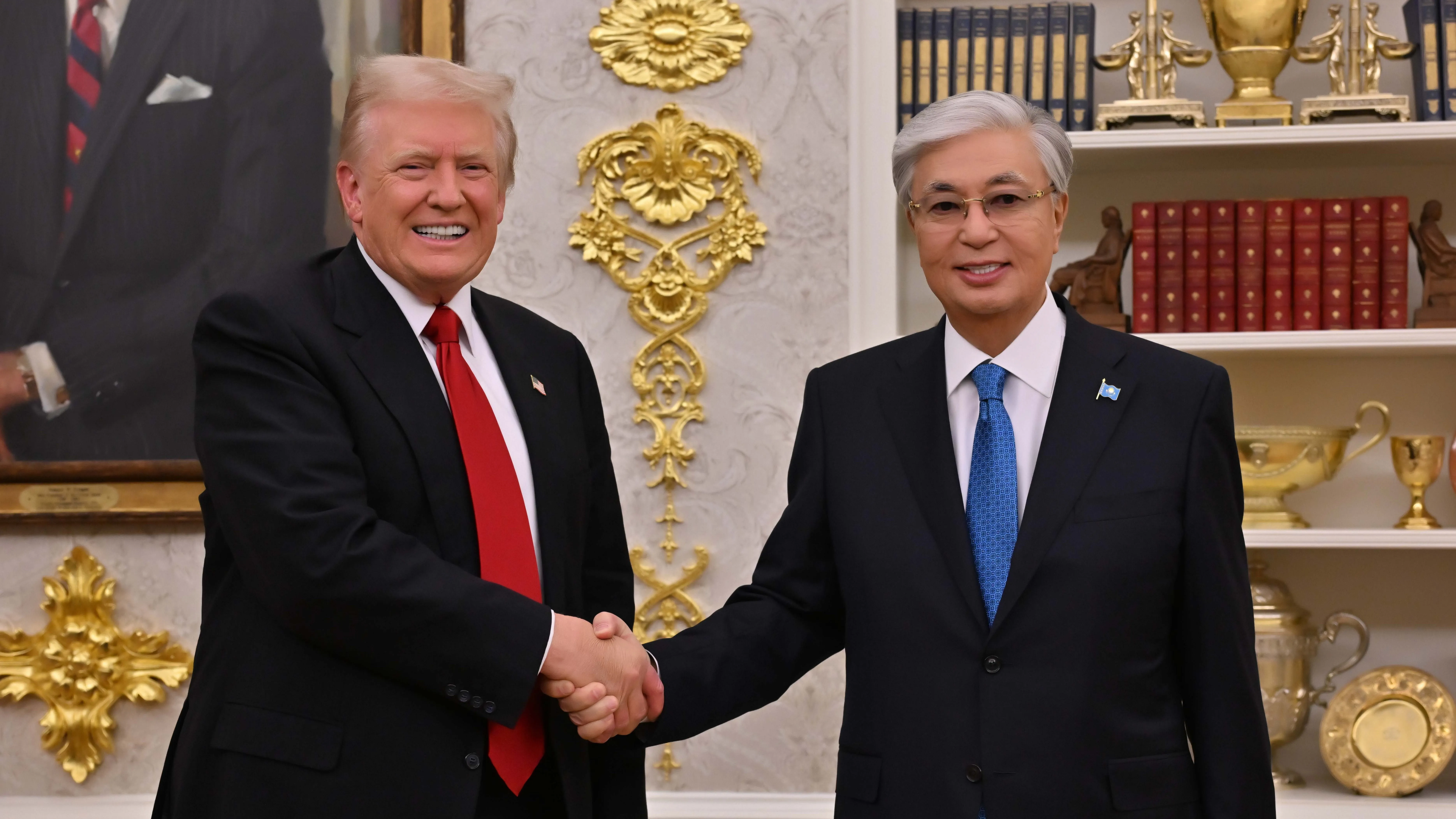 Трамп прислал Токаеву письмо фото на taspanews.kz от 19 марта 2026 12:19