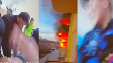 В Жезказгане мужчину спасли из горящей квартиры