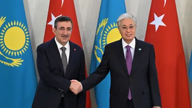 Токаев принял вице-президента Турции