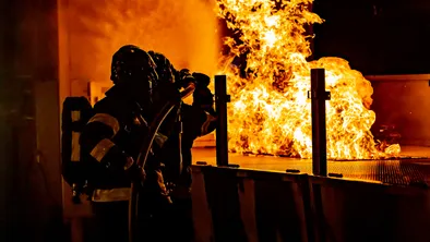 Пожар потушили в Центральном парке Астаны