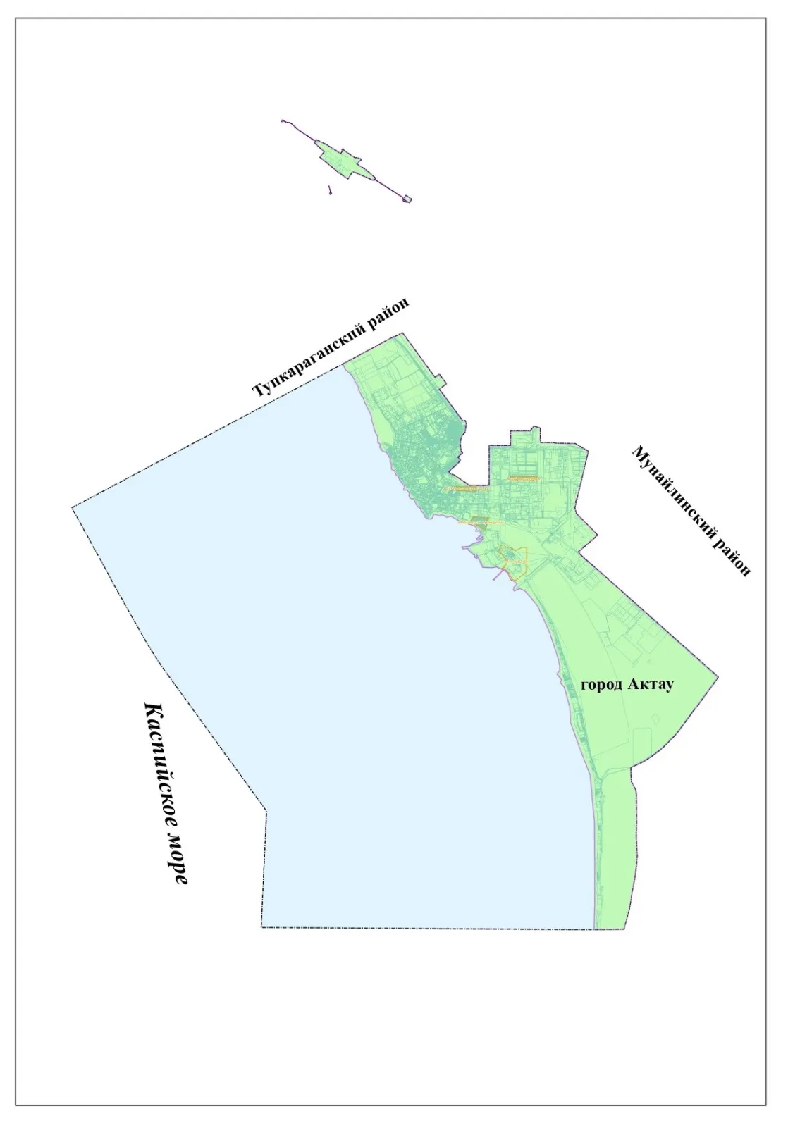 Площадь Актау увеличили за счет Каспия фото на taspanews.kz от 28 апреля 2026 15:49