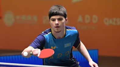 Сборная Казахстана по настольному теннису впервые прошла в 1/8 финала ЧМ