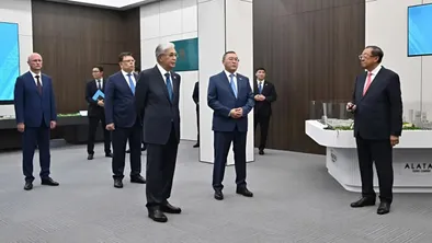 Токаеву показали план развития Алатау