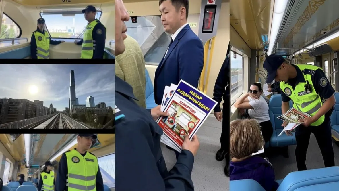 В Астане усилили меры безопасности на LRT фото на taspanews.kz от 05 июня 2026 08:31