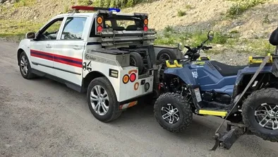 В Алматы умер водитель на квадроцикле
