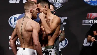 Макгрегор против Холлоуэя: словесная дуэль перед UFC 329